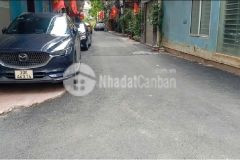 Phân lô trần quốc hoàn oto đỗ ngày đêm mặt tiền 5m 60m² đắt xắt ra miếng