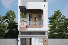 Bán nhà mới 1 trệt 1 lầu, kdc phú an heart heart giá 4ty150tr tl đường b9 kdc phú an