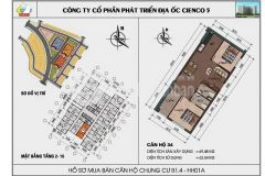 Chính chủ cần bán căn hộ tầng 6 kđt thanh hà