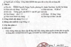 43m2 nguyễn trọng tuyển 3 tầng hẻm thông lê văn sỹ, 5ty5