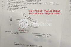 Cần bán 2 lô đất giá f0 tại tổ 12 hòa nghĩa dương kinh hp