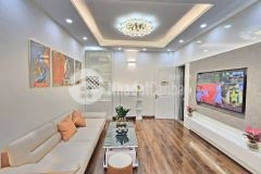 Chung cư p12 việt hưng 78m2 2pn2vs lô góc full nội thất