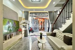 Bán nhà bình thạnh dưới 5 tỷ 2 tầng mới cóng full nội thất ô tô đậu trước nhà