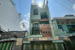 Hẻm ô tô thông, hậu giang, f13, q6, 5 tầng, nở hậu 124 m2, 13.5 tỷ.