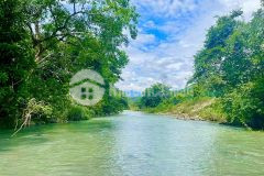 Bán đất vườn khánh thành giáp sông khế qh full thổ cư mặt tiền đường nhựa liên xã