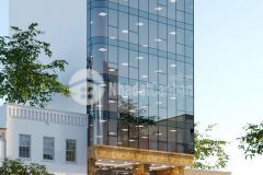 Bán tòa nhà văn phòng 8 tầng mặt phố mỹ đình dt 210m2 mt 12.5m. giá 130 tỷ