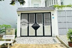 Nhà trệt lầu 3 phòng ngủ đậu ô tô thoải mái kdc phú an giá thuê 9 triệu tháng.