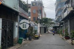 Bán nhà mặt tiền hẻm kd đs9 bình tân 71.5m2 gác lửng tiện xây mới hxh 4tỷ hơn