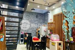 Khu víp tân sơn nhì xe hơi ngủ trong nhà nhà 4 tầng mới đẹp nội thất gỗ cao cấp