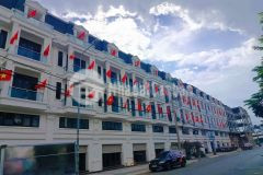 Cần bán nhà phố mặt tiền chợ an sương cách quốc lộ 1a 20m