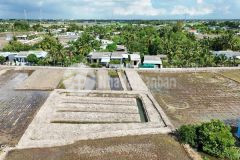 Bán lô thổ lúa 1250m2 có 150m2 thổ mt trương văn chuẩn thông nhiều hướng tại x.tân trụ t.tây ninh