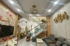 Chủ gửi nhà trệt lầu xây ở kiên cố lộ 21m trục đường thông kdc phú an phường hưng phú