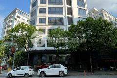 Bán tòa nhà văn phòng 9 tầng mặt phố dịch vọng hậu dt 157m2 lô góc. giá 130 tỷ