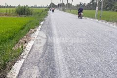 Bán 500mv đất mặt tiền đường phú đức lộ lớn thị trấn long hồ vĩnh long