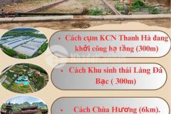 Chỉ còn 1 lô đẹp duy nhất gần kcn thanh hà