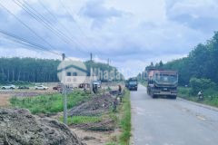 Bán nhanh 5 lô đất mặt tiền đt 750 liền kề kcn cây trường