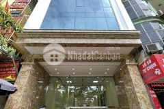 Bán toà văn phòng ngõ 260 đội cấn, 2 thoáng, 76m2 7 tầng thang máy, mt 10m, 37.5 tỷ 0987104878