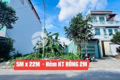 Cg bán nền 110m² có 2 hẻm kỹ thuật đường d26 kdc hồng loan cái răng cần thơ