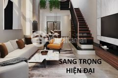 Nhà đẹp vuông vắn ngõ thông ô tô gần trung tâm ba đình cầu giấy 5 tỷ xíu