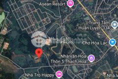 Hơn 800tr sở hữu ngay 100m2 đất giao khoán tại thôn 5 thạch hòa thạch thất, sát tái định cư đh quốc