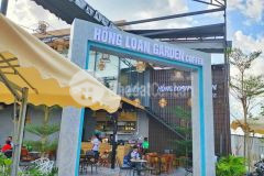 Chủ cần bán cặp góc 2 mặt tiền đường d5 và d13 tặng quán cafe đang kinh doanh kdc hồng loan 6a