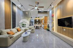 Siêu phẩm nhà 1trệt 1lầu thiết kế châu âu khu vực đồng bộ vip ngay trung tâm.
