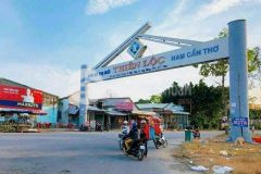 Bán đẹp nền bên hông trường anh ngữ việt mỹ đường c1 kdc thiên lộc, cần thơ 2.15 tỷ