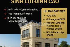 Bán shop góc 2 mặt tiền vị trí vàng, sinh lời đỉnh cao
