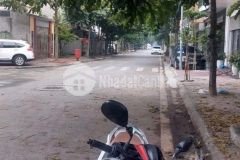 Bán lô đất nhà vườn mặt phố trần khắc chung, kđt tuệ tĩnh, tây hp, 95m2, mt 5m, 5.x tỷ