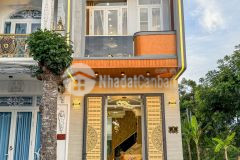 Nhà lầu kdc cửu long thiết kế hiện đại lộ xe 16 chỗ