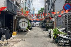 Bán nhanh nhà mặt tiền đường số, p.4, q.4 4,5 x 10m 5 tầng giá 11 tỷ tl.