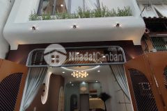 Hẻm ô tô thông, nhà mới 4m x 11m 5 tầng 4pn p2 bình thạnh, giá 8.x ty tl