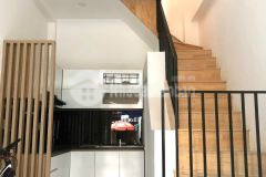 Nhà mới đẹp gần chợ phú lâm hxh rộng hơn 4m 3 tầng 2 pn 2 wc shr