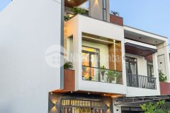 Nhà trệt 2 lầu kdc hồng loan mới xây 100