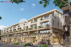 Nhà phố shophouse view hồ nam long 2 central lake