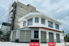 Cho thuê nhà trệt 1 lầu mới 100 vị trí đẹp kdc hồng loan 5c, cái răng, tp.cần thơ. căn góc 12 tr