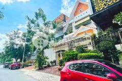 Cho thuê biệt thự 4 tầng kdc nam long trần trọng cung, quận 7