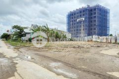 Cg. cặp nền góc duy nhất vị trí vip hiếm có ngay cổng sau chung cư 188,5m2 đs 3 kdc đông phú