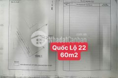 Bán nhà 60m2 mặt tiền quốc lộ 22, phường trung mỹ tây q12