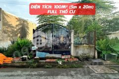 Bán đất hẻm 147 lý tế xuyên, thủ đức, 100m2 chỉ 5,79 tỷ, bank định giá 6,3 tỷ