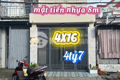Nhà mặt tiền kinh doanh bà điểm hóc môn 64 m2