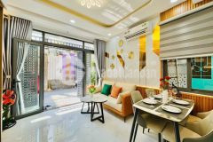 Bán nhà lê quang định nhỉnh 5 tỷ 50m2 mới cóng 3 phòng ngủ full nội thất