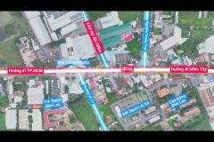 Đất nền bến lức long an dân cư đông đúc, xây dựng tự do