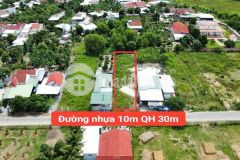 Bán đất suối tiên mặt tiền đường nhựa liên thôn qh 30m
