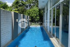 Cho thuê biệt thự kdc phú xuân, có hồ bơi, full nội thất, 40 triệu, lh. 0907727308