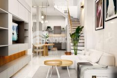 Siêu phẩm mặt tiền kd trung mỹ tây 3 tầng đúc btct full nội thất chỉ 4.45 tỷ quận 12