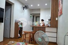 Cho thuê nhà tập thể a25 hoàng quốc việt cầu giấy 65m, 3pn đủ đồ giá 10 triệu