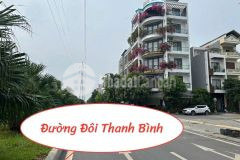 Bán 2 lô đất mặt đường đôi thanh bình, ph lê thanh nghị, tp hd, 128m2, mt 8m, kd tốt