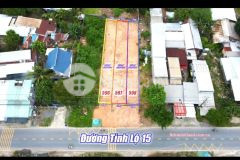3 lô thổ cư mặt tiền tỉnh lộ 15, xã an nhơn tây dt 205m2 giá 2,5 tỷ lô