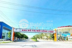 Chủ gửi bá.n nền d1 trục chính lộ 30m kdc hồng loan. nền đẹp. hướng tn